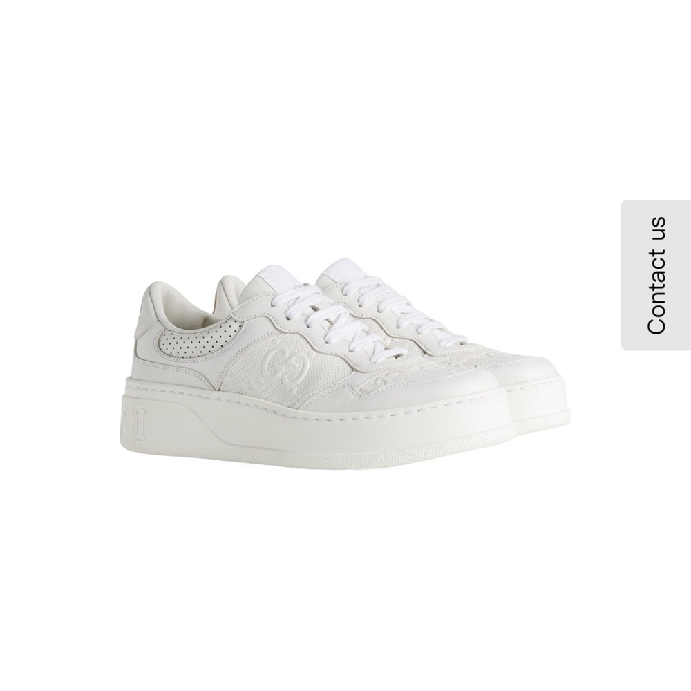 Gucci GG Embossed Low-Top Sneakers